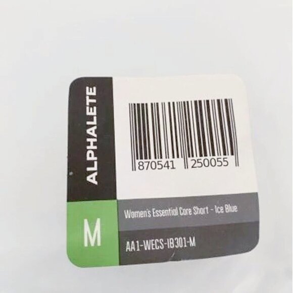 NEW Alphalete Essential Core Athletic Shorts Ice Blue - Picture 4 of 4